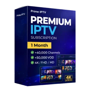 1 Month IPTV Subscription