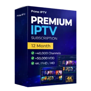 IPTV Subscription 12 Months