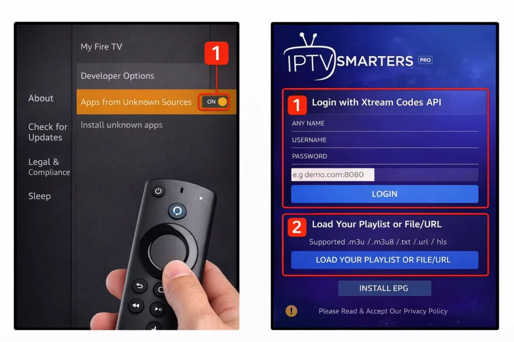 install iptv on firestick step by step